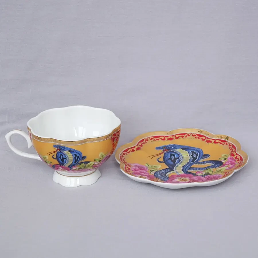 Lefard England Collection порцелянова чайна пара чашка блюдце порцеляна 7