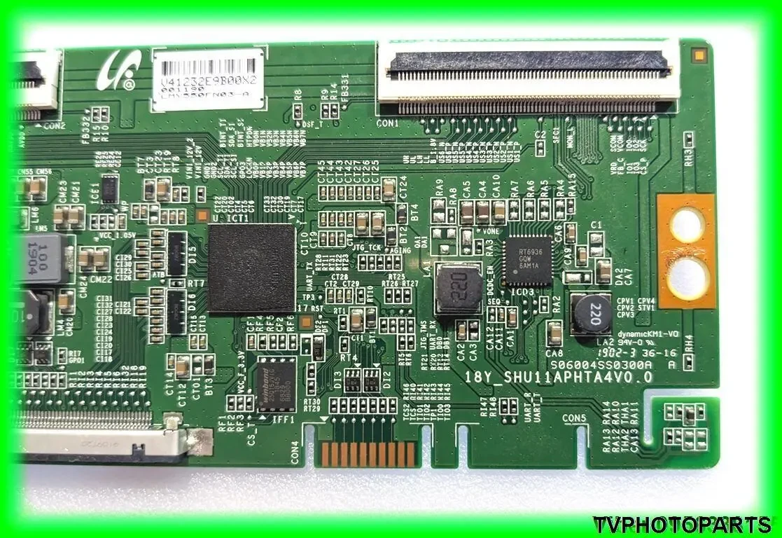плата T-CON 18Y SHU11APHTA4V0.0 для телевізора Sony KD-55XF7096 2