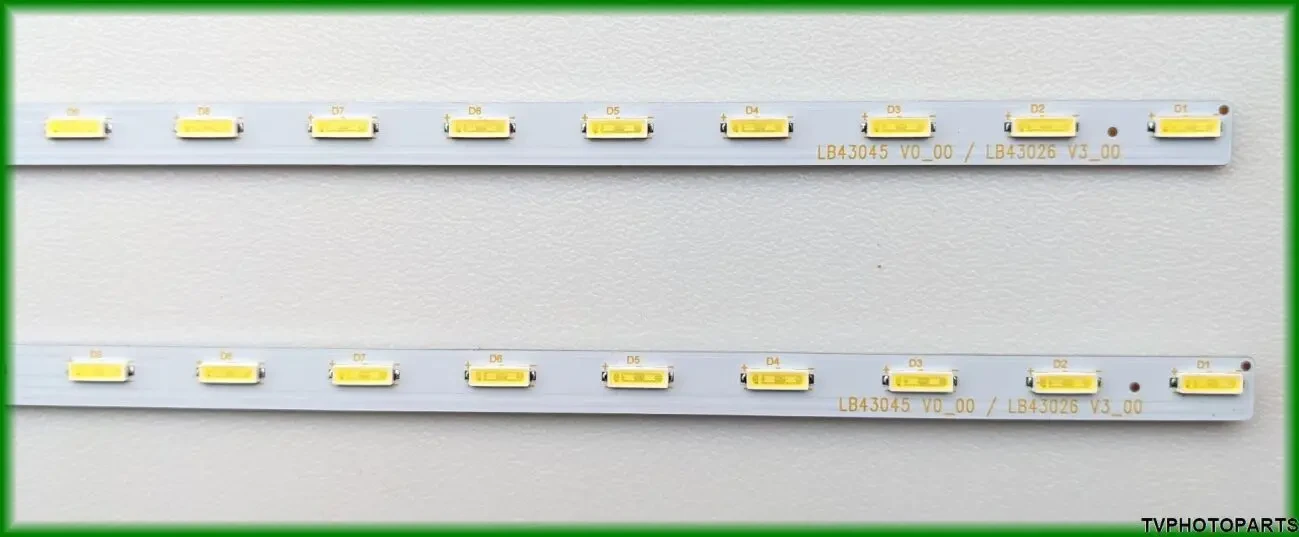 LED підсвітка LB43045 V0 00 / LB43026 V3 00 для телевізора SONY KD-43XF7005 4