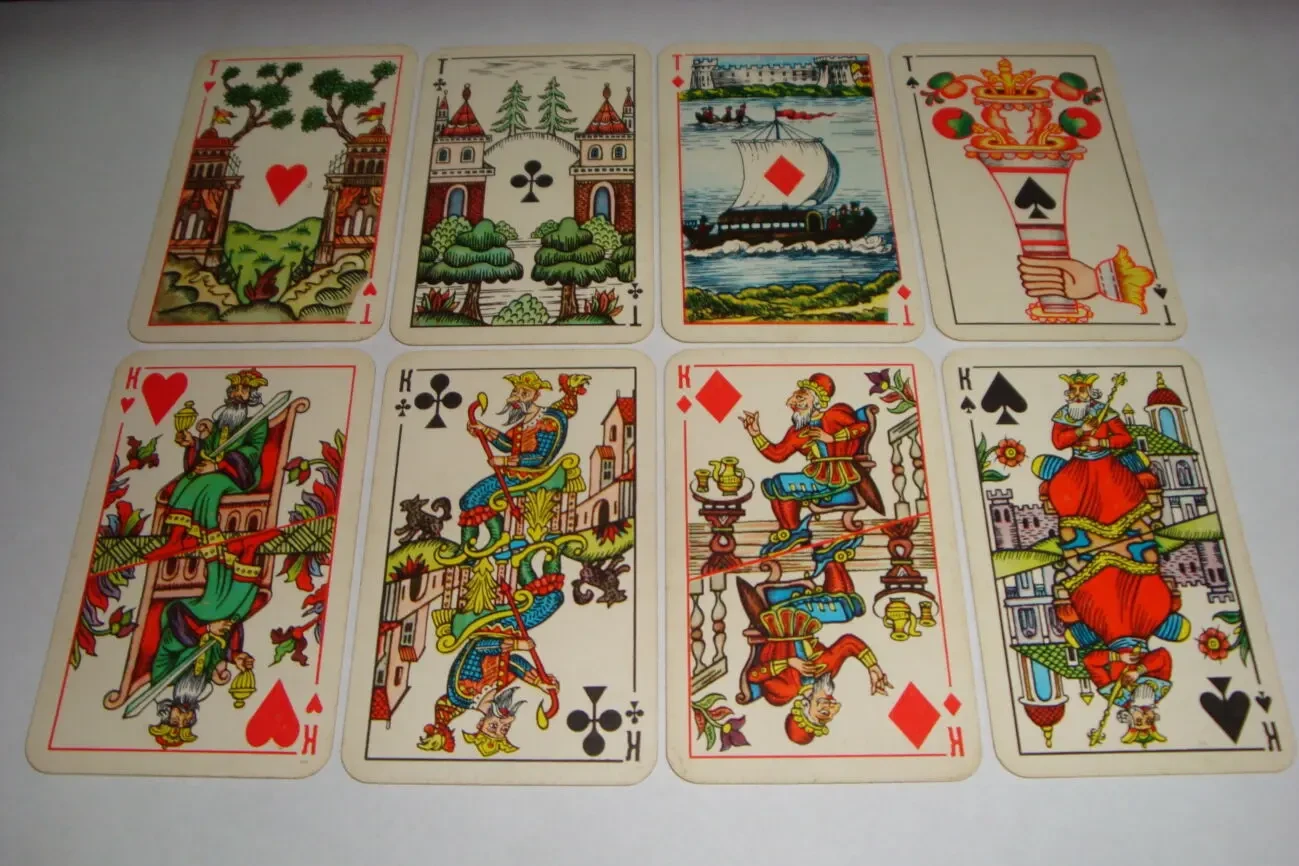 Игральные карты Лубочные, 1986 г. карти гральні 2