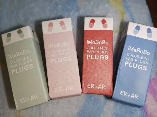 Багаторазові силіконові беруші для сну з футляром 4 шт (4 пари) поштучно або комплектом 3