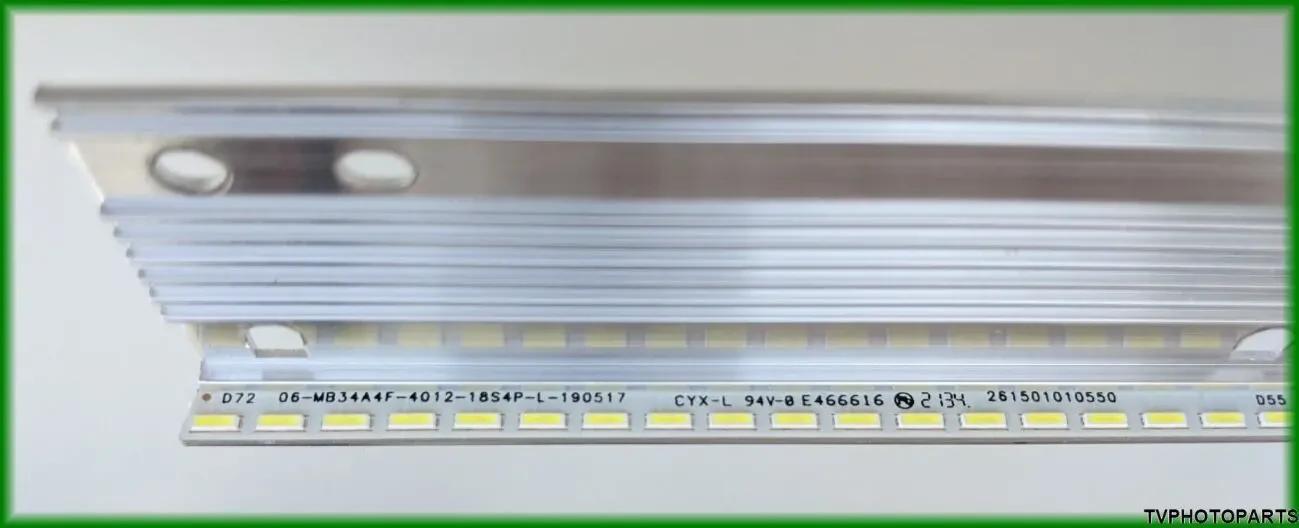 LED підсвітка 06-MB34A4F-4012-18S4P-R-190517, 06-MB34A4F-4012-18S4P-L-190517 для монітора MSI Optix MAG342CQR 5