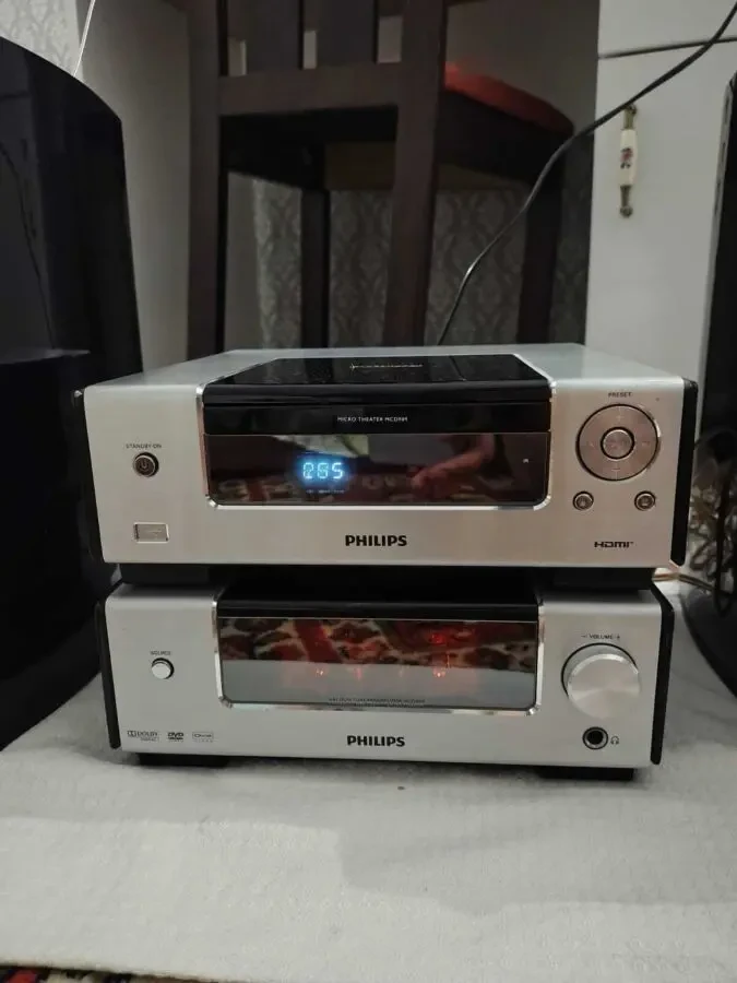 Ламповий музичний центр Philips MCD909 (Повний комплект, чудовий стан) 3
