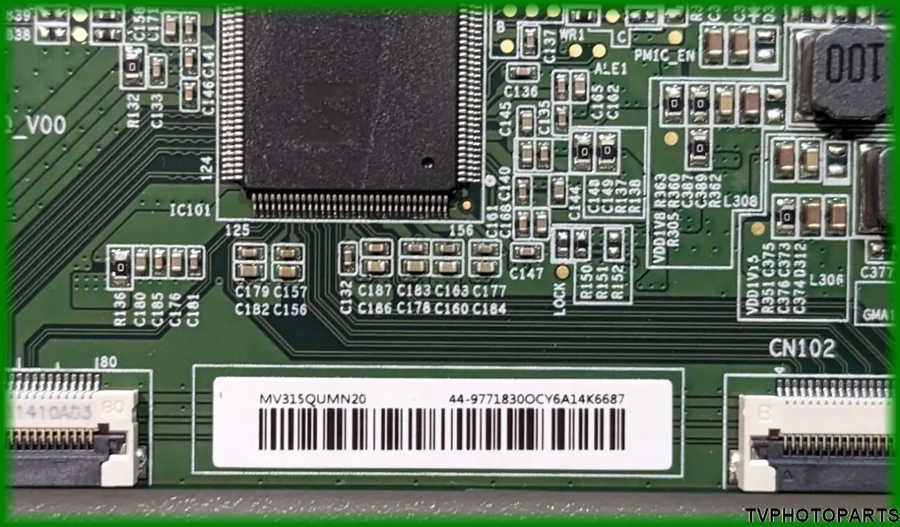 плата T-CON MV315QUM N20 V00 47-6021522 для монітора LG 32UN88A 3
