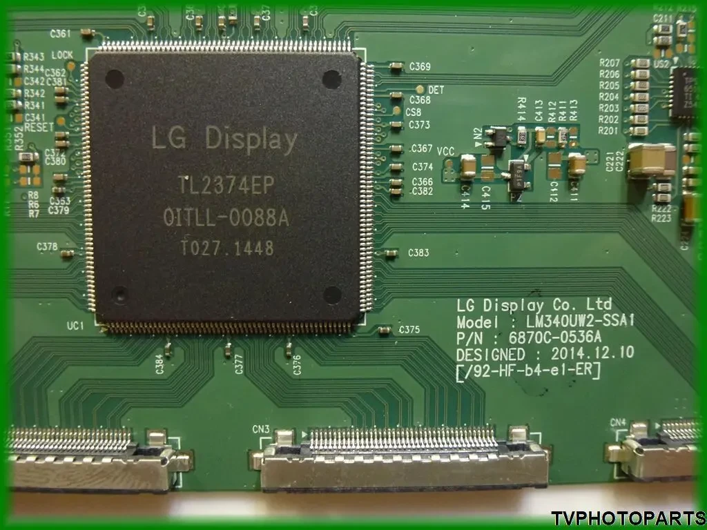 плата T-CON LM340UW2-SSA1 6870C-0536A для монітора LG 34UC97 2