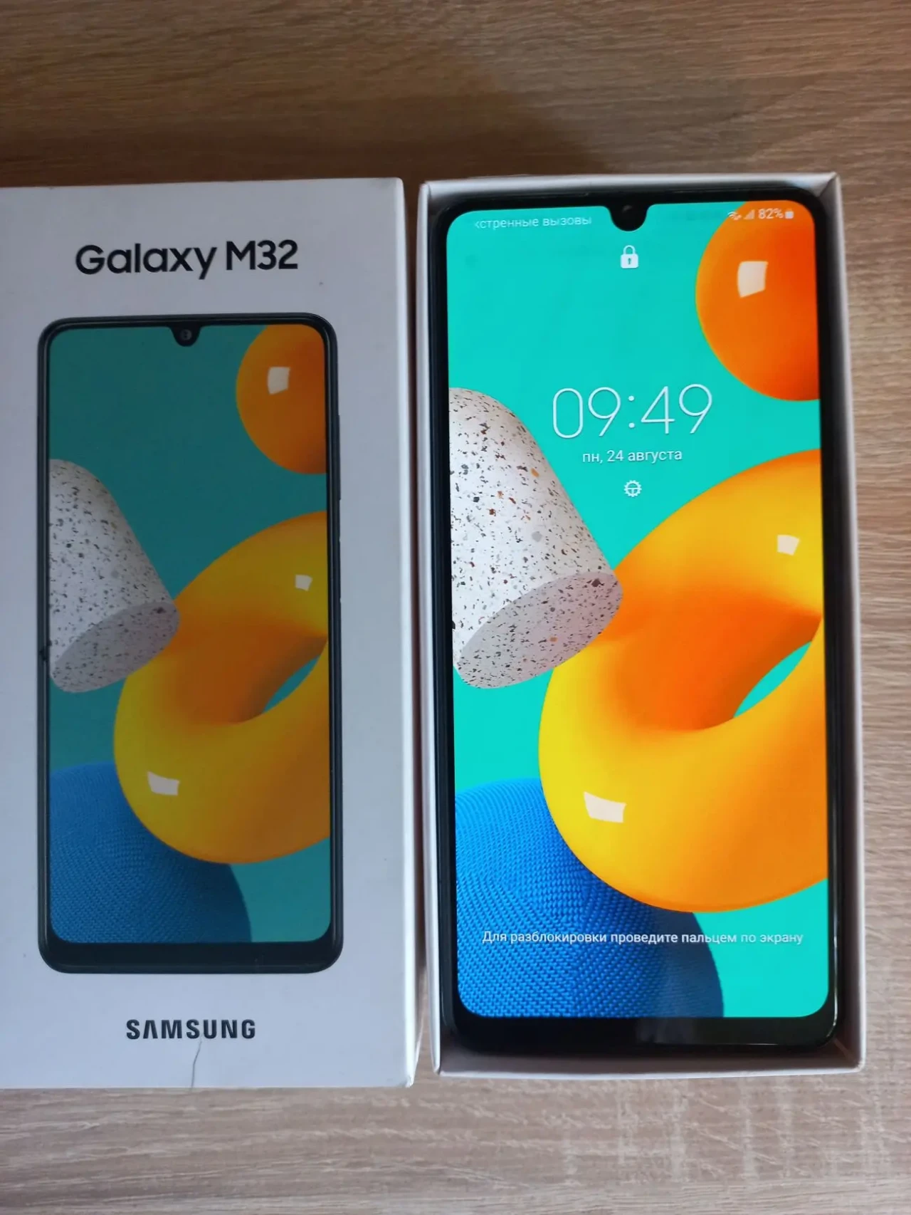 Смартфон Samsung Galaxy M-32 в отличном состоянии.