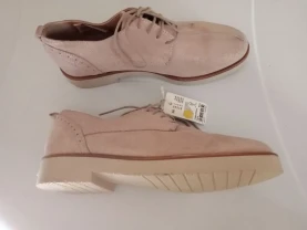 Продам новые женские пудровые туфли дерби Esprit из натуральной кожи с биркой 38 размер Германия