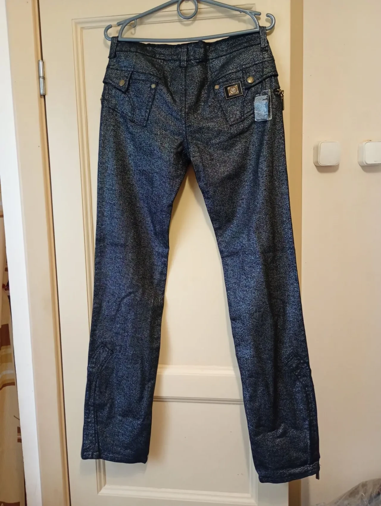 Продам новые винтажные женские глиттерные джинсы/штаны Diesel Kulter, Made in Italy, размер 28 7