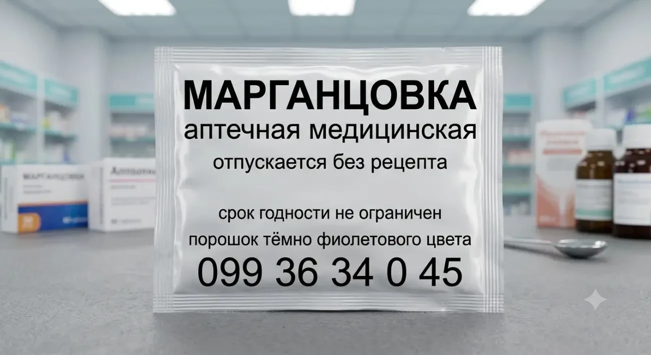 Медицинское использование марганцовка