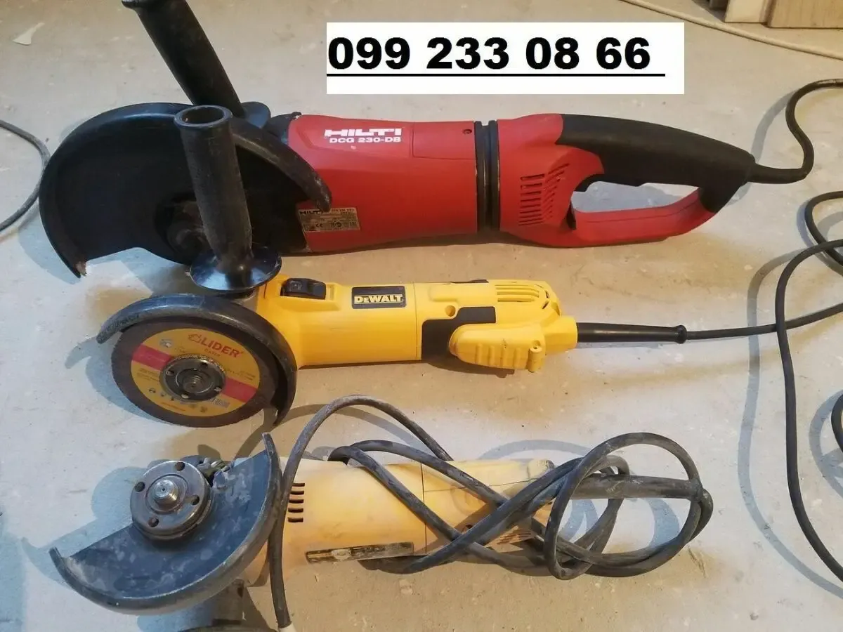 Болгарки Bosch,  Milwaukee. 9