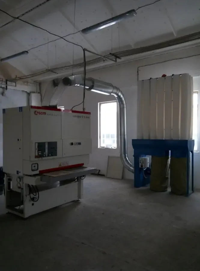 Аспирация пылевая под калибровально-шлифовальный станок 5