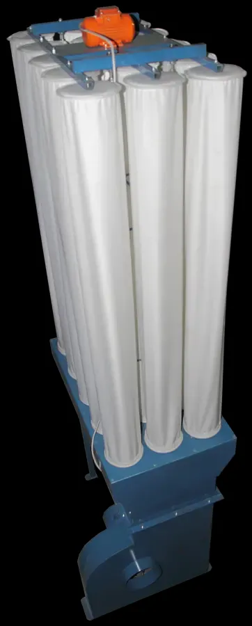 Аспирация пылевая под калибровально-шлифовальный станок 2