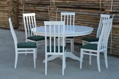 Меблі для ресторанів, Стіл Круглий Аврора на одній нозі 3