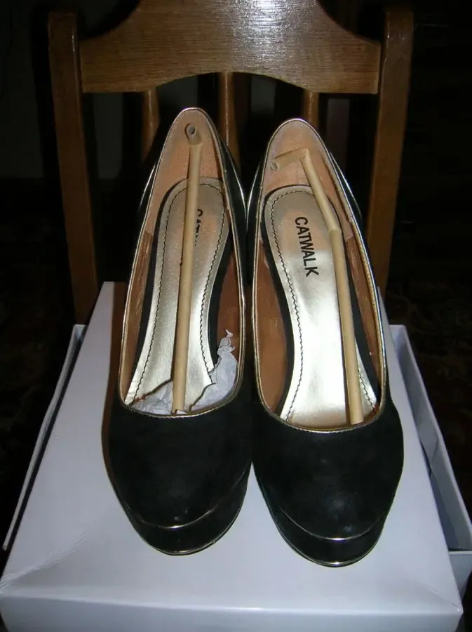 Туфли-супер (лабутены)CATWALK р.38 нат.замша 3