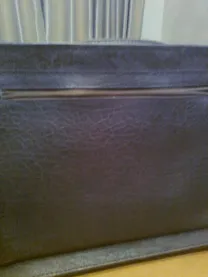 Кожаный портфель - сумка коричневого цвета. Новый