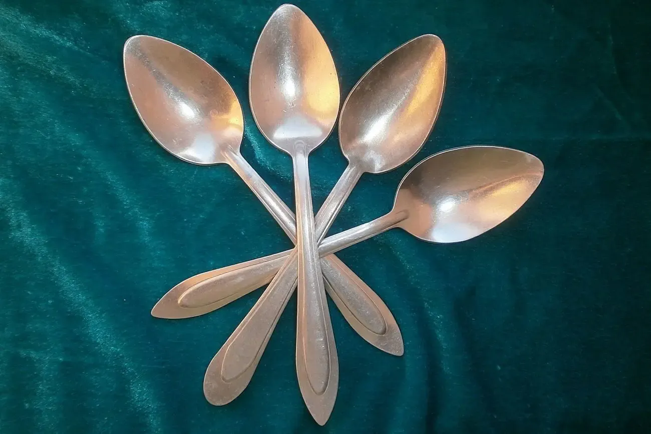 Вилки алюминиевые новые раритет из ссср, 21штука 10