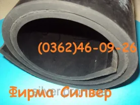 Техническая пластина ТМКЩ толщина 8 мм по ГОСТ 7338-90