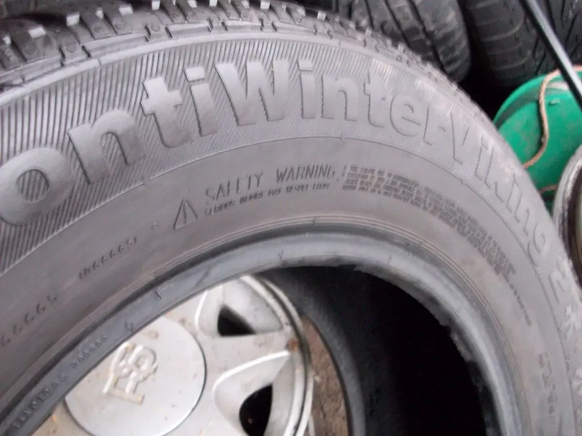 шина зима бу R16 225/60 98T Continental ContiWinterViking2 2