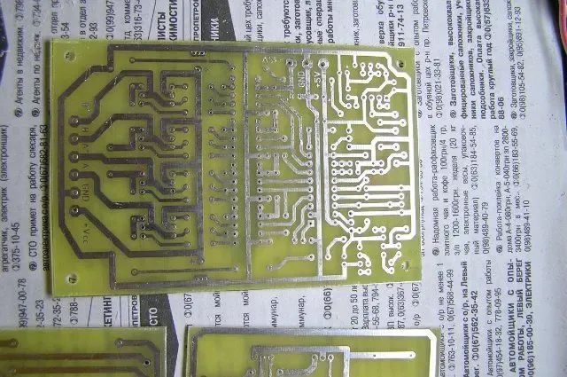 Мощный драйвер контроллер биполярного шагового двигателя, плата