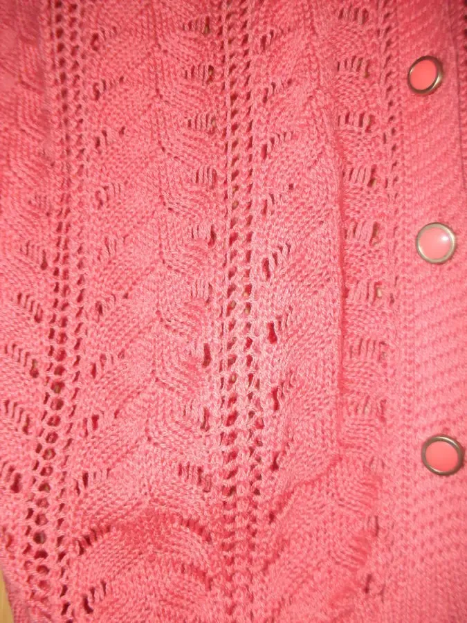 кофра женская ажурная вязка 3