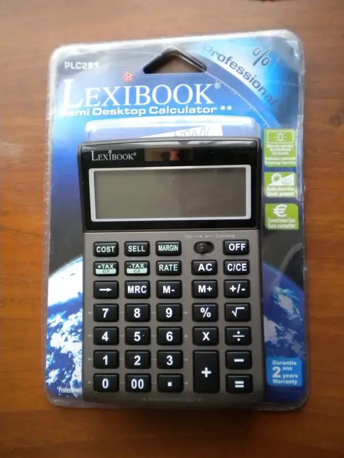 Калькулятор Lexibook Plc 251_02