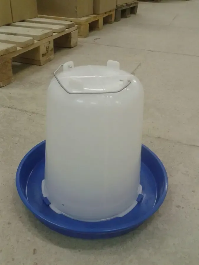 Комплект Поилка + Кормушка бункерная для кур, уток, перепелов, цыплят 2