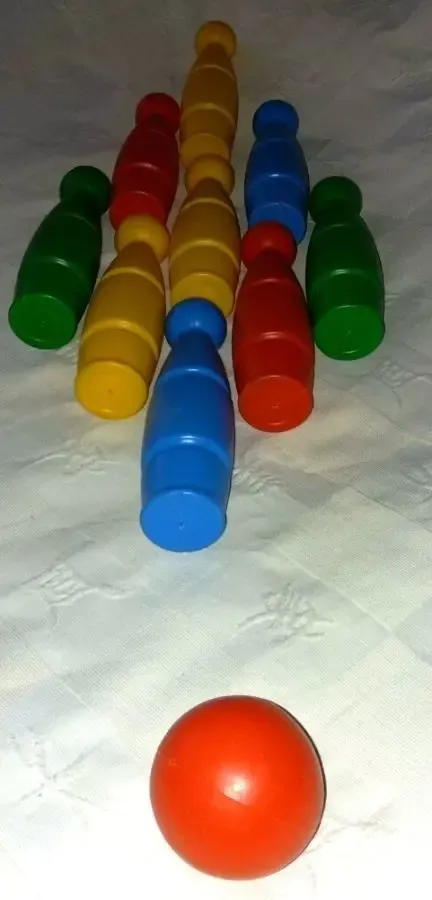 Игровой набор детский боулинг он же кегельбан польского производителя