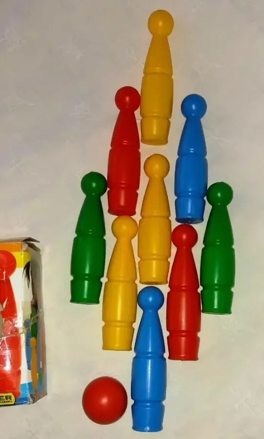 Игровой набор детский боулинг он же кегельбан польского производителя 2