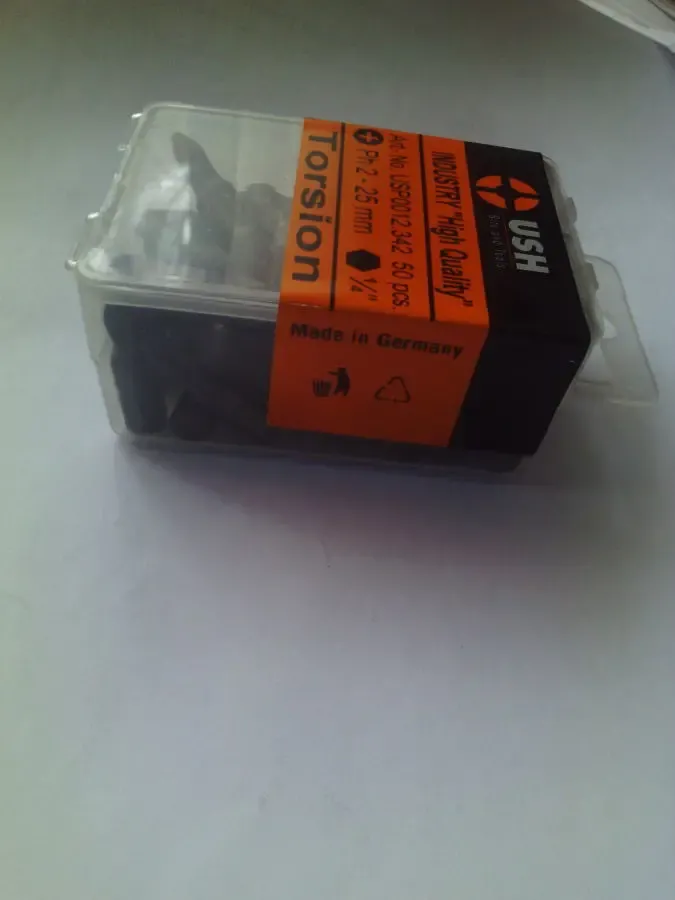 Лучшие Биты PH-2 25мм USH \ Germany (50шт.) 4