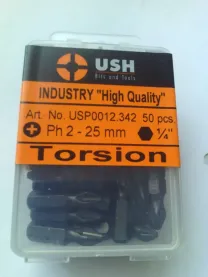 Лучшие Биты PH-2 25мм USH \ Germany (50шт.)