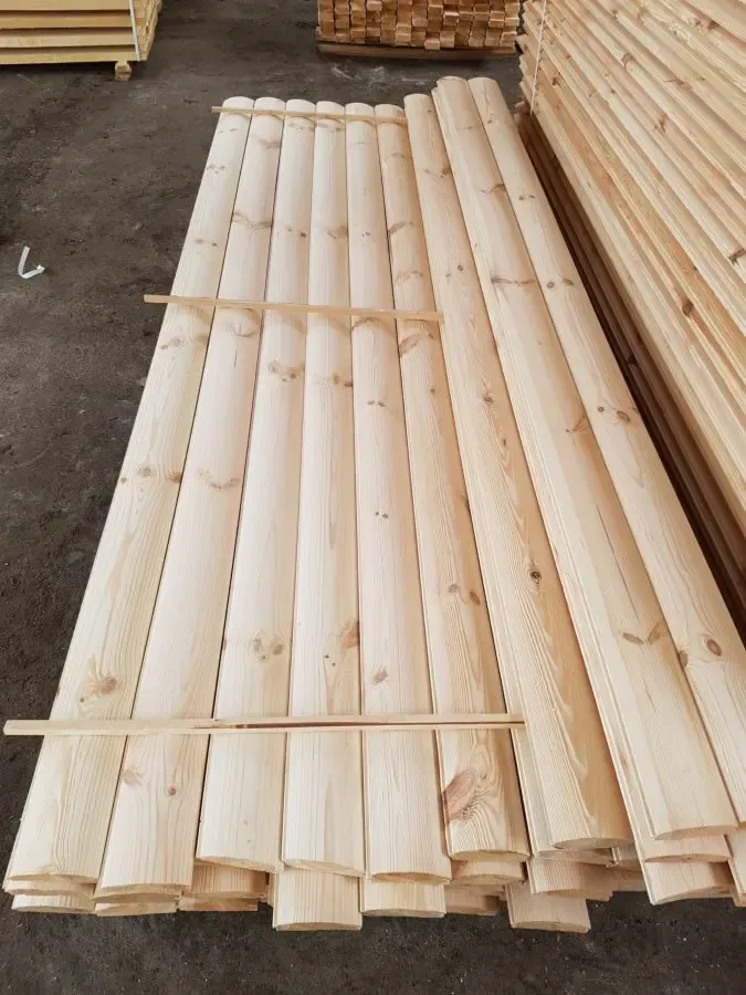 Блок хаус смерека и сосна