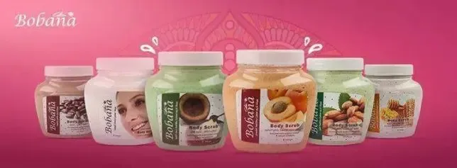 Золотой скраб для лица и тела BOBANA, 300 ml, Египет 3