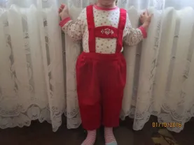 Брюки на лямочках