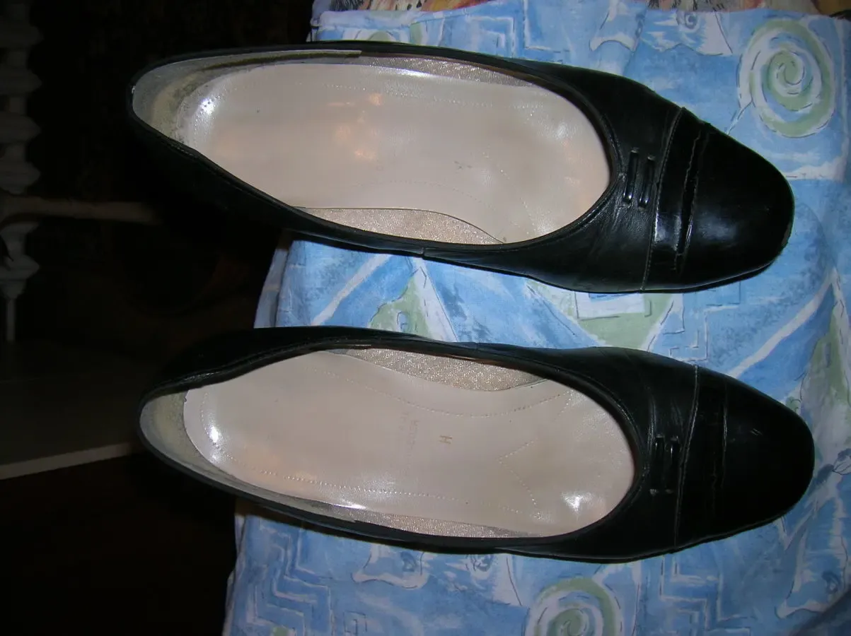 Туфли р.40-41 на маленьком каблуке КОЖА Германия 3