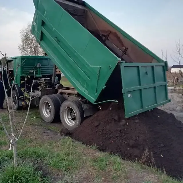 Глина Чорнозем Земля каналізаційні залізобетонні круги кільця септики 5