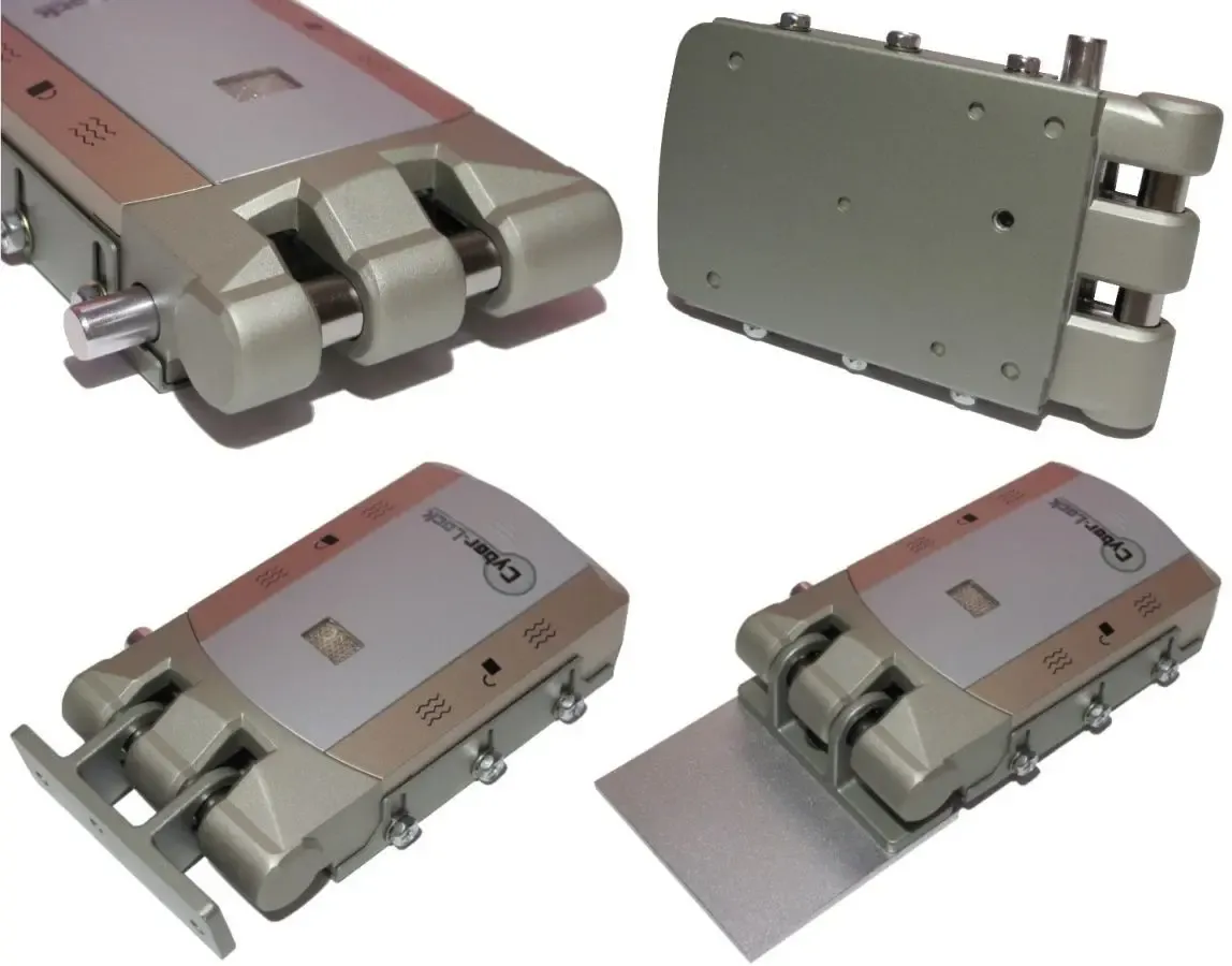 Скрытый замок невидимка Cyber-lock дверной накладной электронный радио 2