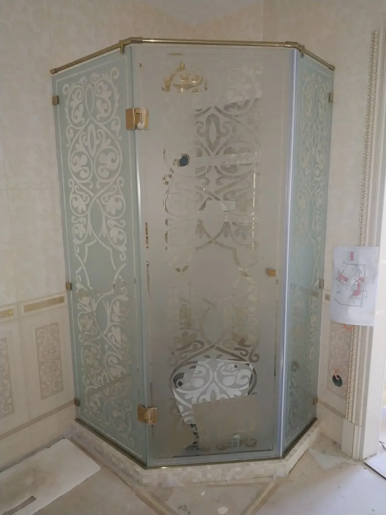 Душевые кабины 80х80, 90х90, 100х100, изготовление и установка 4