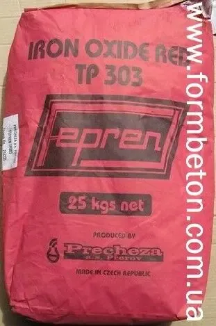 Краситель для тротуарной плитки красный чехия TP-303 5