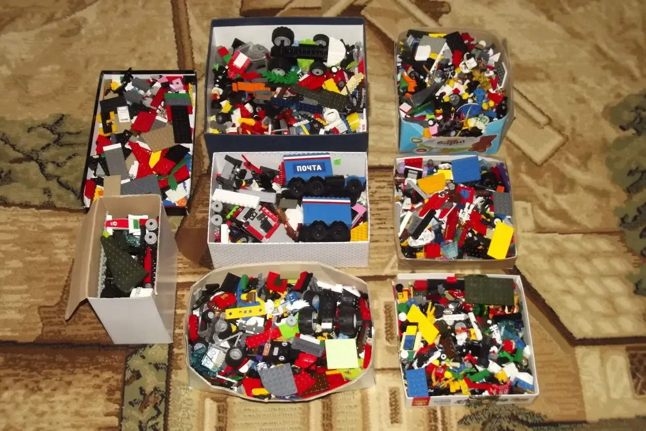 Большая коллекция детских конструкторов Lego и конструкторов-аналогов 2