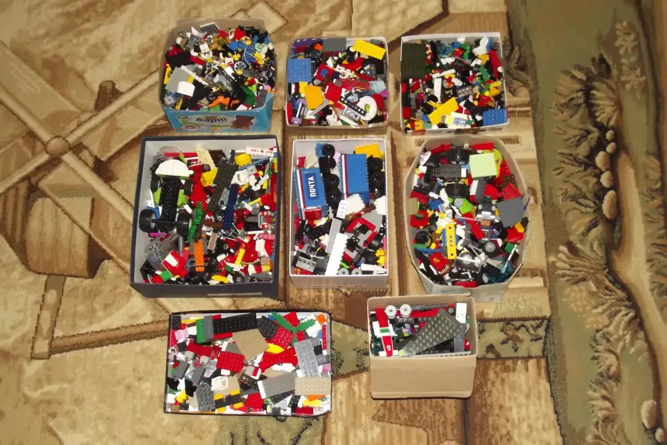 Большая коллекция детских конструкторов Lego и конструкторов-аналогов 5
