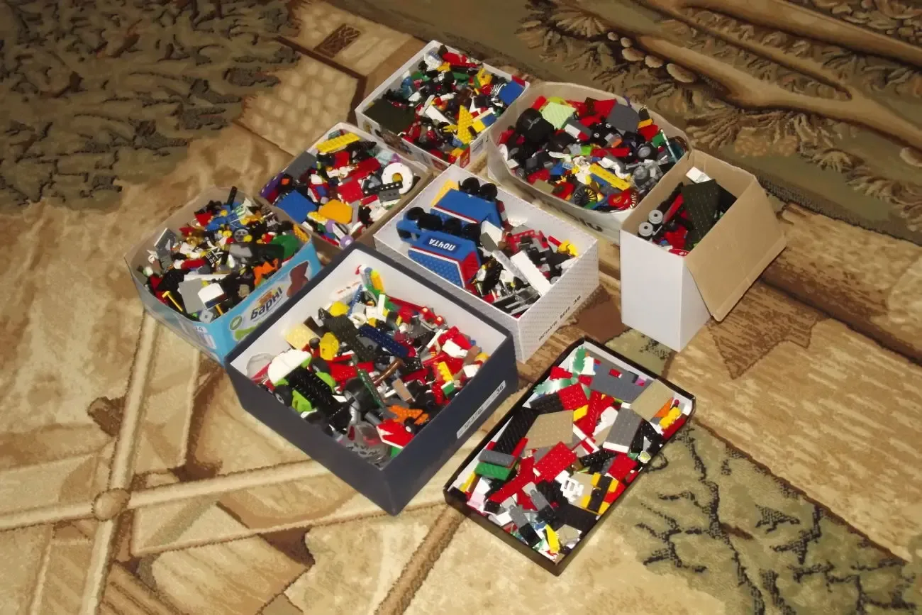 Большая коллекция детских конструкторов Lego и конструкторов-аналогов 3