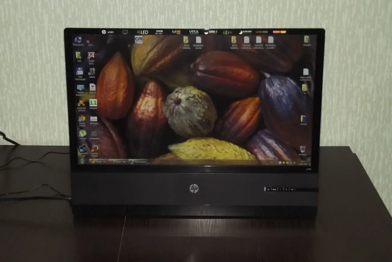 Срочно! Монитор 24 дюйма HP X2401 (полный магазинный комплект) 5