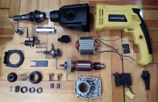 Запчасти на перфоратор Compass RH1201