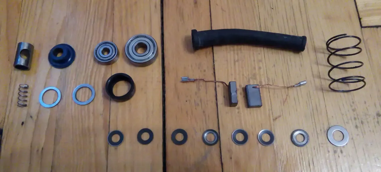 Запчасти на перфоратор Фиолент П1-750РЭ, П2-850РЭ 7