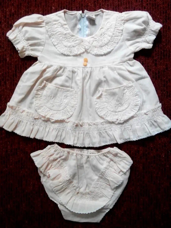 Комплект для малышки платье на 1-1,5 года 3