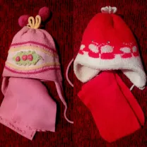 Комплект шапка+шарф осень/весна