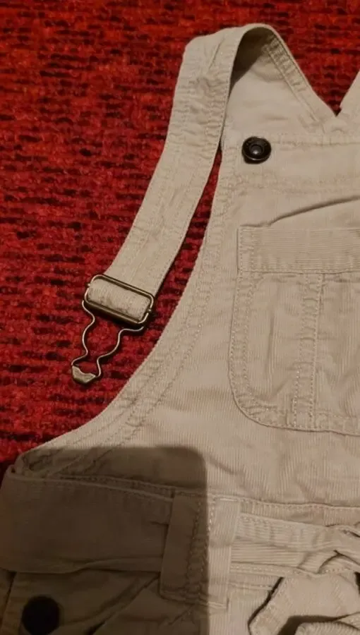 Шорты полукомбез вельвет на 4-6 лет.  Новые 2