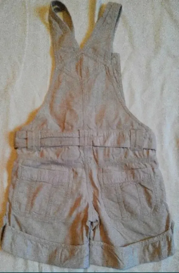 Шорты полукомбез вельвет на 4-6 лет.  Новые 4