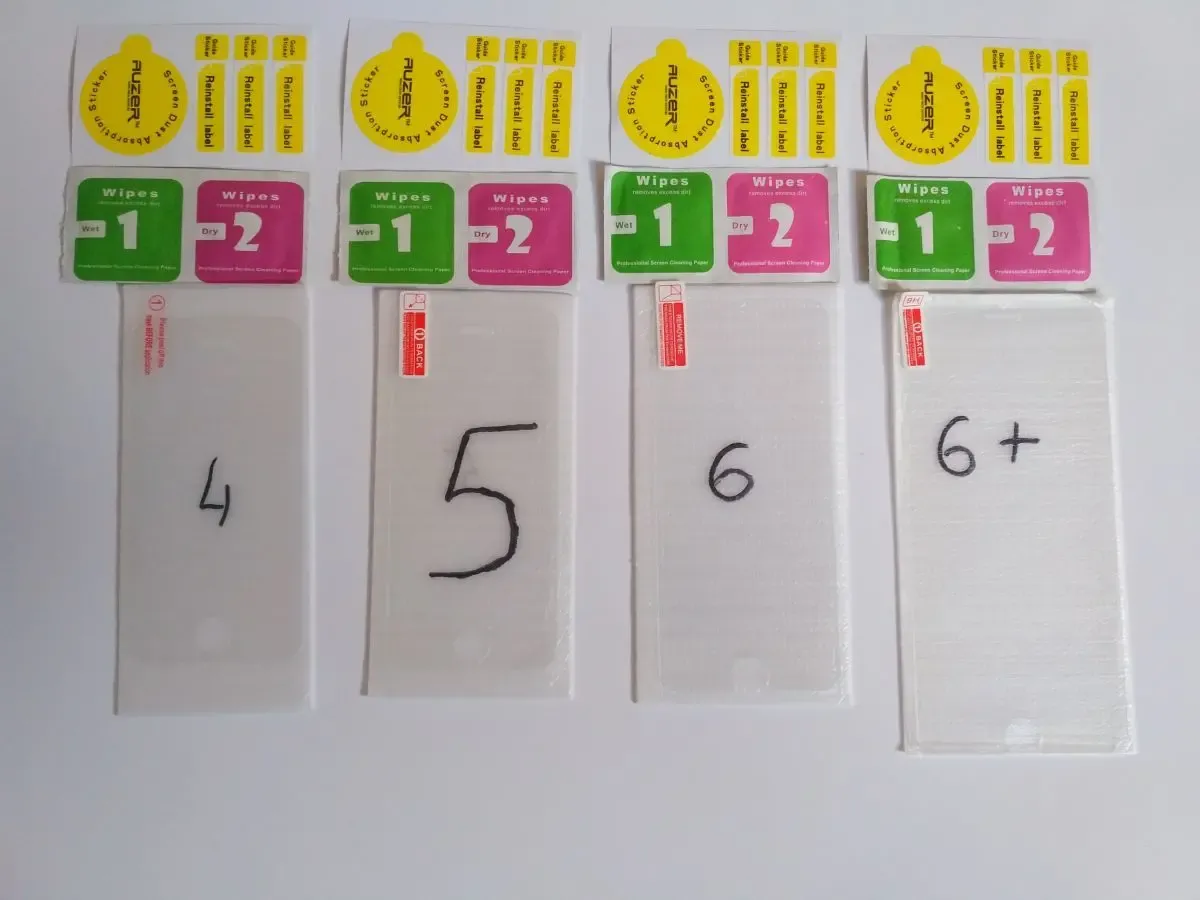 Стекло закаленное на Iphone 4.5.6.6+7.7+8.8+x защита экрана 2