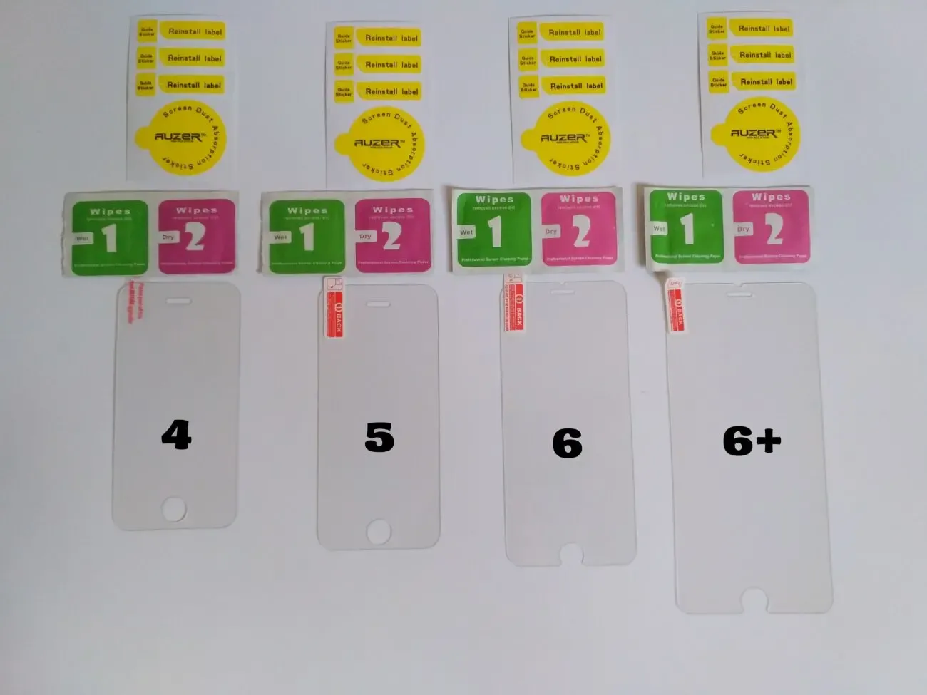 Стекло закаленное на Iphone 4.5.6.6+7.7+8.8+x защита экрана